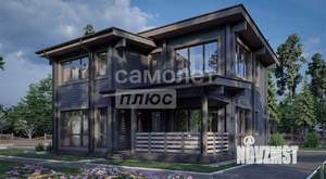 Дом 112м&sup2;, 2-этажный, участок 16 сот.  