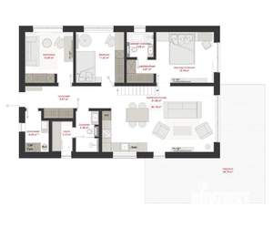 Дом 130м&sup2;, 2-этажный, участок 10 сот.  