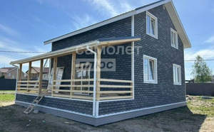 Дом 120м&sup2;, 2-этажный, участок 6 сот.  