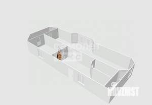 Дом 74м&sup2;, 2-этажный, участок 10 сот.  