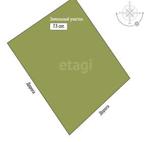 Дом 164м², 2-этажный, участок 7 сот.  