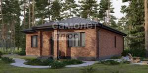 Дом 70м&sup2;, 1-этажный, участок 6 сот.  