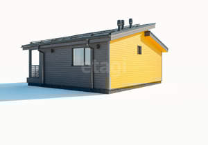 Дом 58м², 1-этажный, участок 10 сот.  