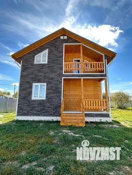 Дом 130м&sup2;, 2-этажный, участок 8 сот.  