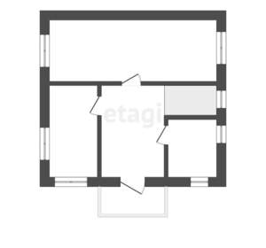 Дом 95м², 2-этажный, участок 6 сот.  