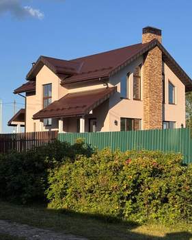 Дом 170м&sup2;, 2-этажный, участок 11 сот.  