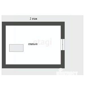 Дом 70м&sup2;, 2-этажный, участок 6 сот.  