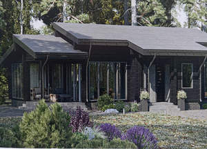 Дом 93м&sup2;, 2-этажный, участок 16 сот.  