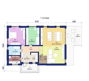 Коттедж 160м², 2-этажный, участок 12 сот.  