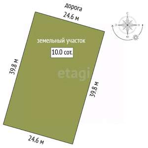 Дача 227м², 2-этажный, участок 10 сот.  