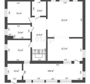Дом 177м², 2-этажный, участок 11 сот.  