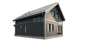 Дом 200м&sup2;, 2-этажный, участок 10 сот.  