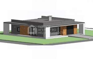 Дом 142м&sup2;, 1-этажный, участок 10 сот.  