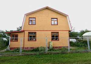 Дача 106м², 2-этажный, участок 590 сот.  