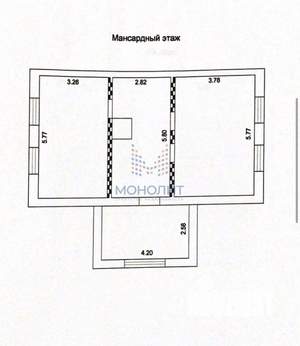 Дом 244м&sup2;, 3-этажный, участок 12 сот.  