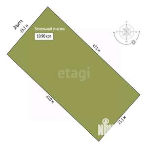 Дом 175м&sup2;, 2-этажный, участок 11 сот.  