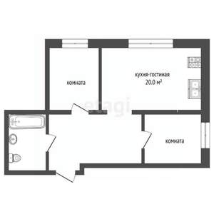 3-к квартира, на длительный срок, 77м2, 11/24 этаж