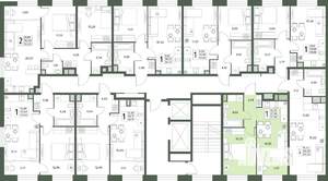 2-к квартира, вторичка, 38м2, 2/18 этаж