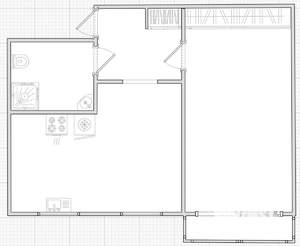 2-к квартира, вторичка, 41м2, 5/5 этаж