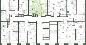 1-к квартира, вторичка, 33м2, 2/18 этаж