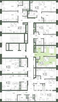 2-к квартира, вторичка, 33м2, 5/18 этаж