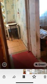 1-к квартира, вторичка, 31м2, 1/4 этаж