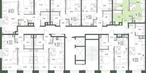 1-к квартира, вторичка, 34м2, 2/18 этаж