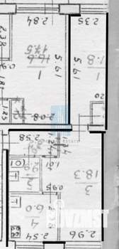2-к квартира, вторичка, 43м2, 4/5 этаж