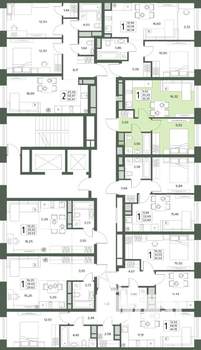 2-к квартира, вторичка, 33м2, 3/18 этаж