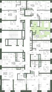 2-к квартира, вторичка, 33м2, 3/18 этаж