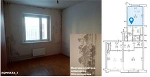 2-к квартира, вторичка, 60м2, 2/16 этаж