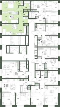 3-к квартира, вторичка, 60м2, 6/18 этаж