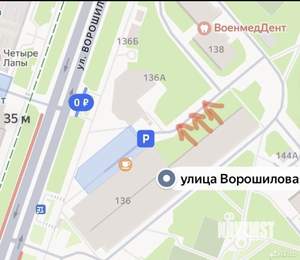 2-к квартира, вторичка, 44м2, 1/9 этаж