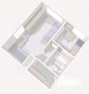 1-к квартира, вторичка, 30м2, 2/5 этаж