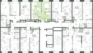 2-к квартира, вторичка, 33м2, 8/18 этаж