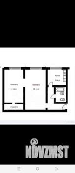 2-к квартира, вторичка, 45м2, 3/5 этаж
