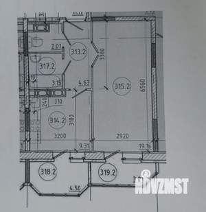 1-к квартира, вторичка, 38м2, 9/16 этаж