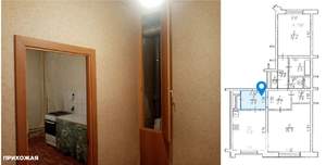 2-к квартира, вторичка, 60м2, 2/16 этаж