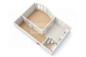 1-к квартира, вторичка, 51м2, 15/16 этаж