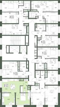 3-к квартира, вторичка, 49м2, 6/18 этаж