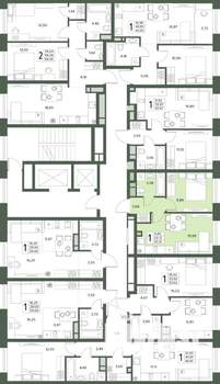 2-к квартира, вторичка, 33м2, 2/18 этаж