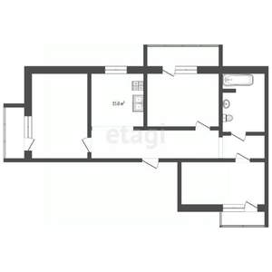 3-к квартира, вторичка, 99м2, 5/6 этаж