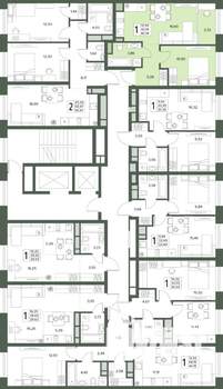 2-к квартира, вторичка, 40м2, 5/18 этаж