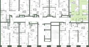 1-к квартира, вторичка, 44м2, 2/18 этаж