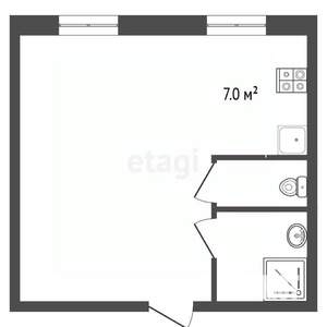 1-к квартира, вторичка, 36м2, 3/4 этаж