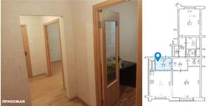 2-к квартира, вторичка, 60м2, 2/16 этаж