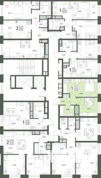 1-к квартира, вторичка, 33м2, 6/18 этаж