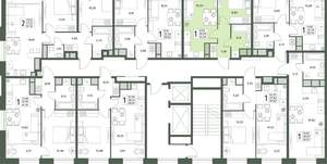 1-к квартира, вторичка, 34м2, 8/18 этаж