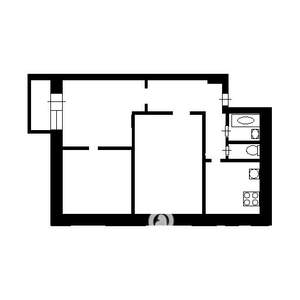 3-к квартира, вторичка, 51м2, 9/9 этаж